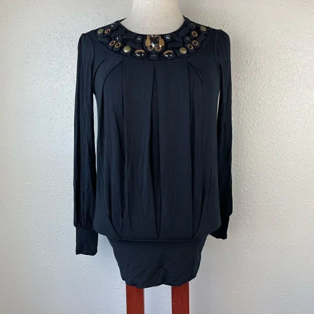 NWT Design History Beaded Top Size XS